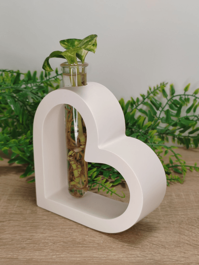 Décoration - Cœur avec tube