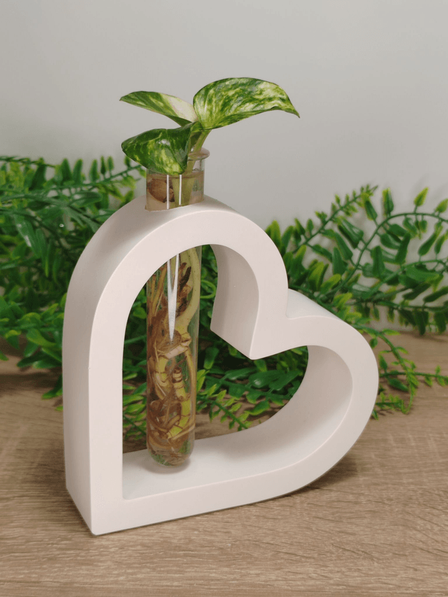 Décoration - Cœur avec tube